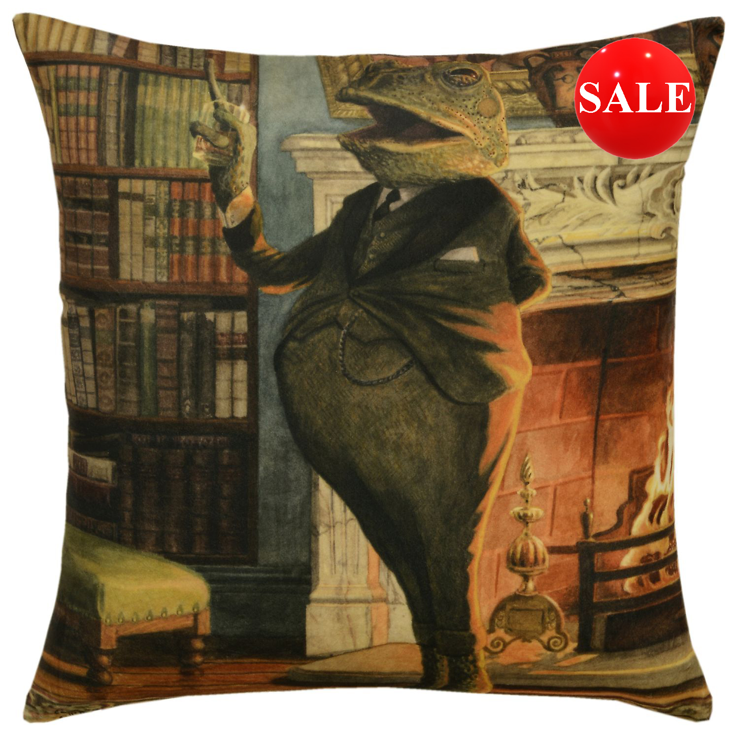 The Orator Velvet Cushion