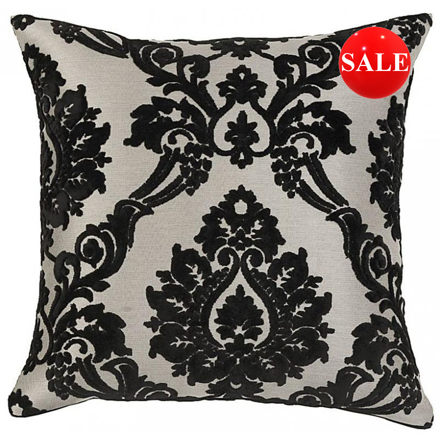 Amari Black Rectangle Cushion - Image 2
