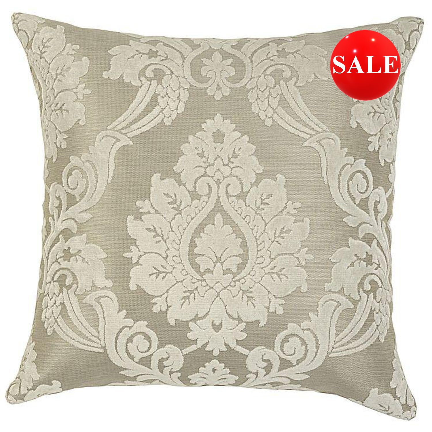 Amari Cream Rectangle Cushion - Image 2