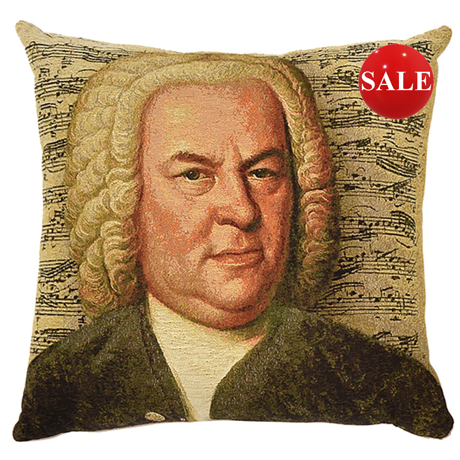 Bach Portrait Cushion