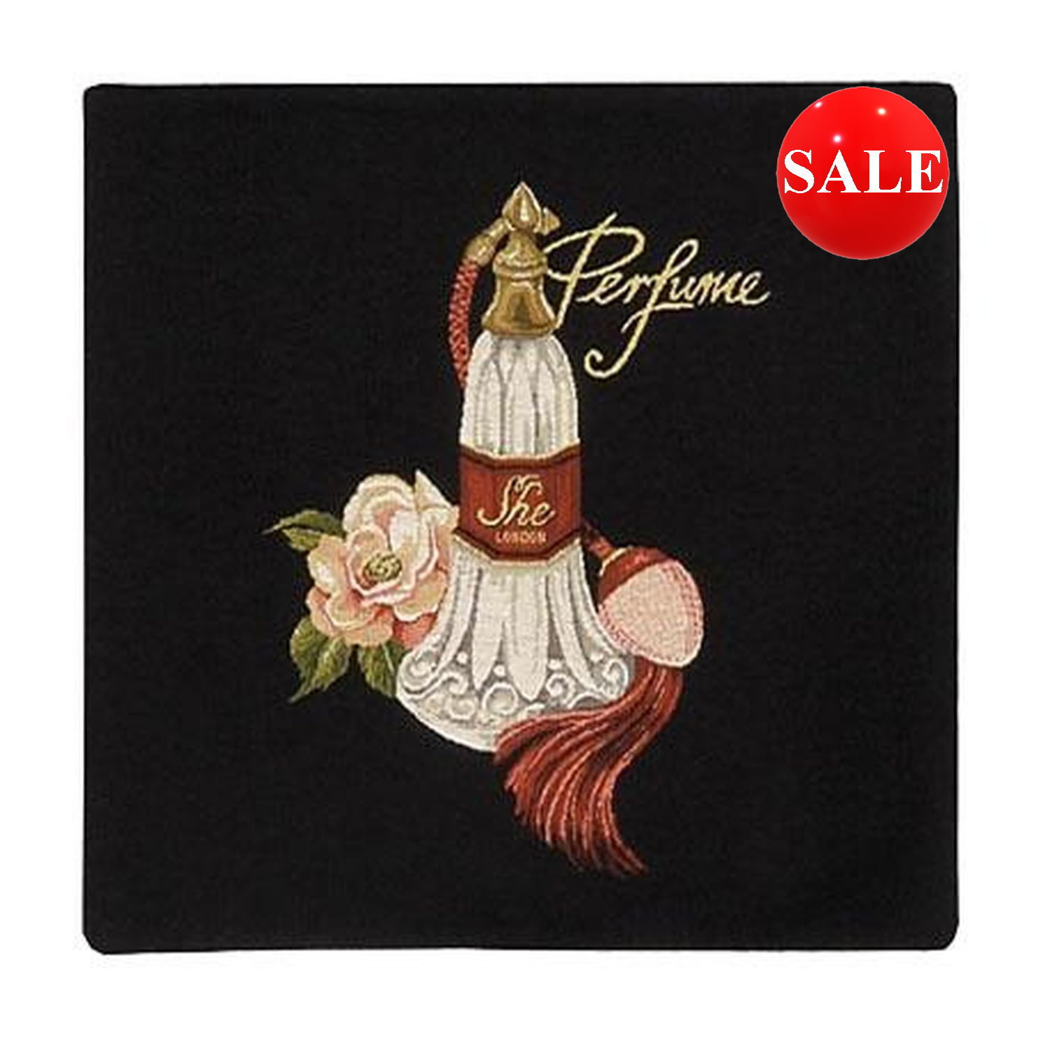Perfume Bottle She Cushion
