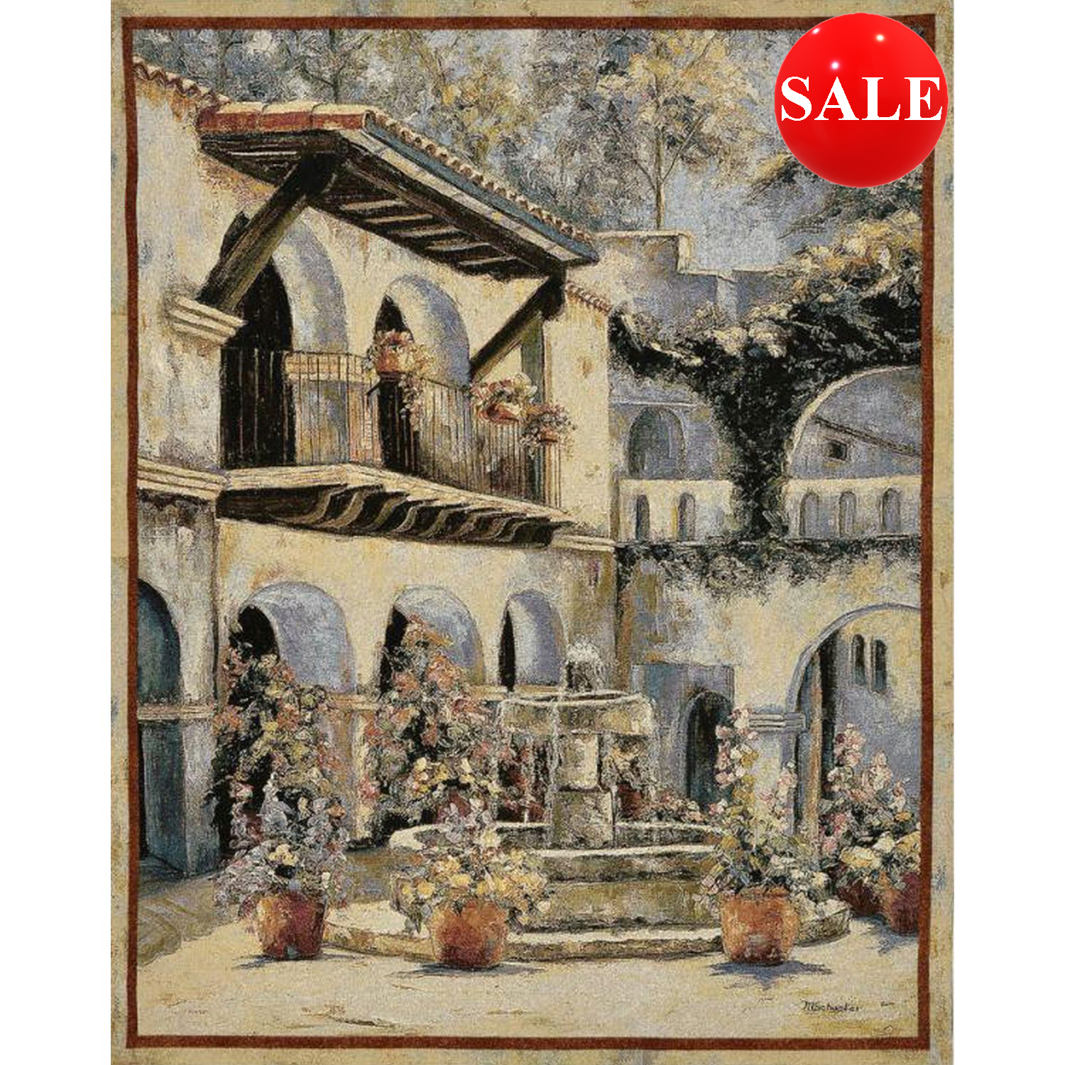 Casa Des Flores Wall Hanging