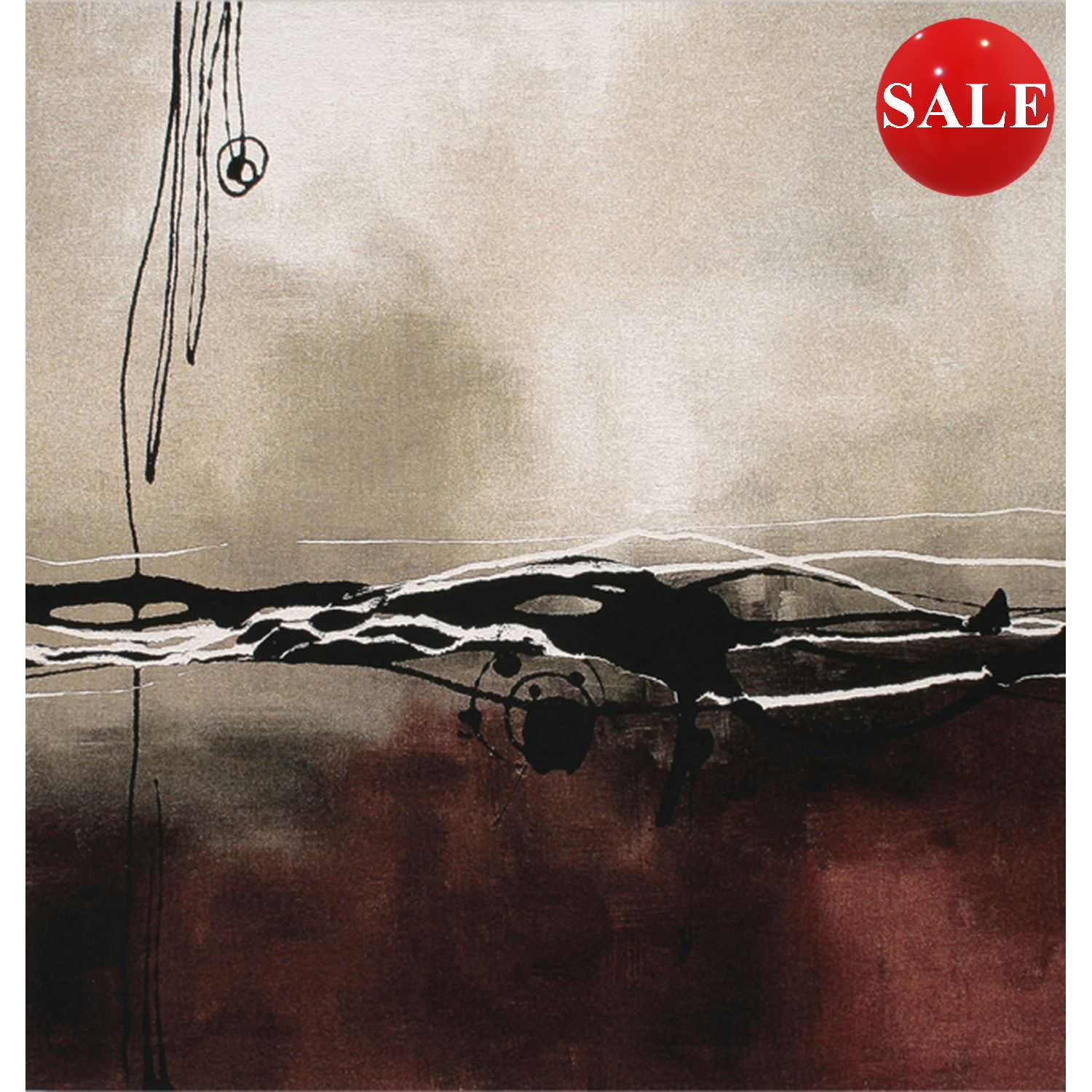 Modernism (left) Wall Hanging