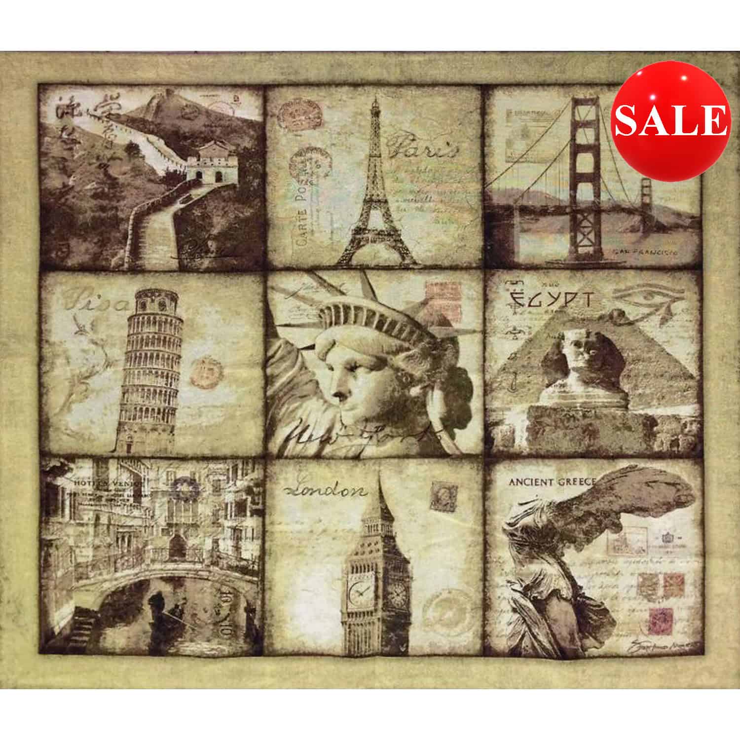 Postcards Wall Hanging