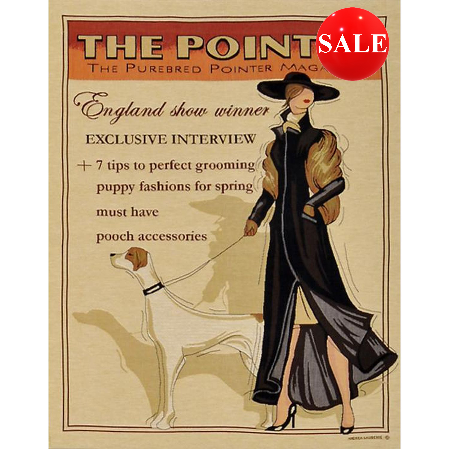 Fashion - The Pointer Wall Hanging