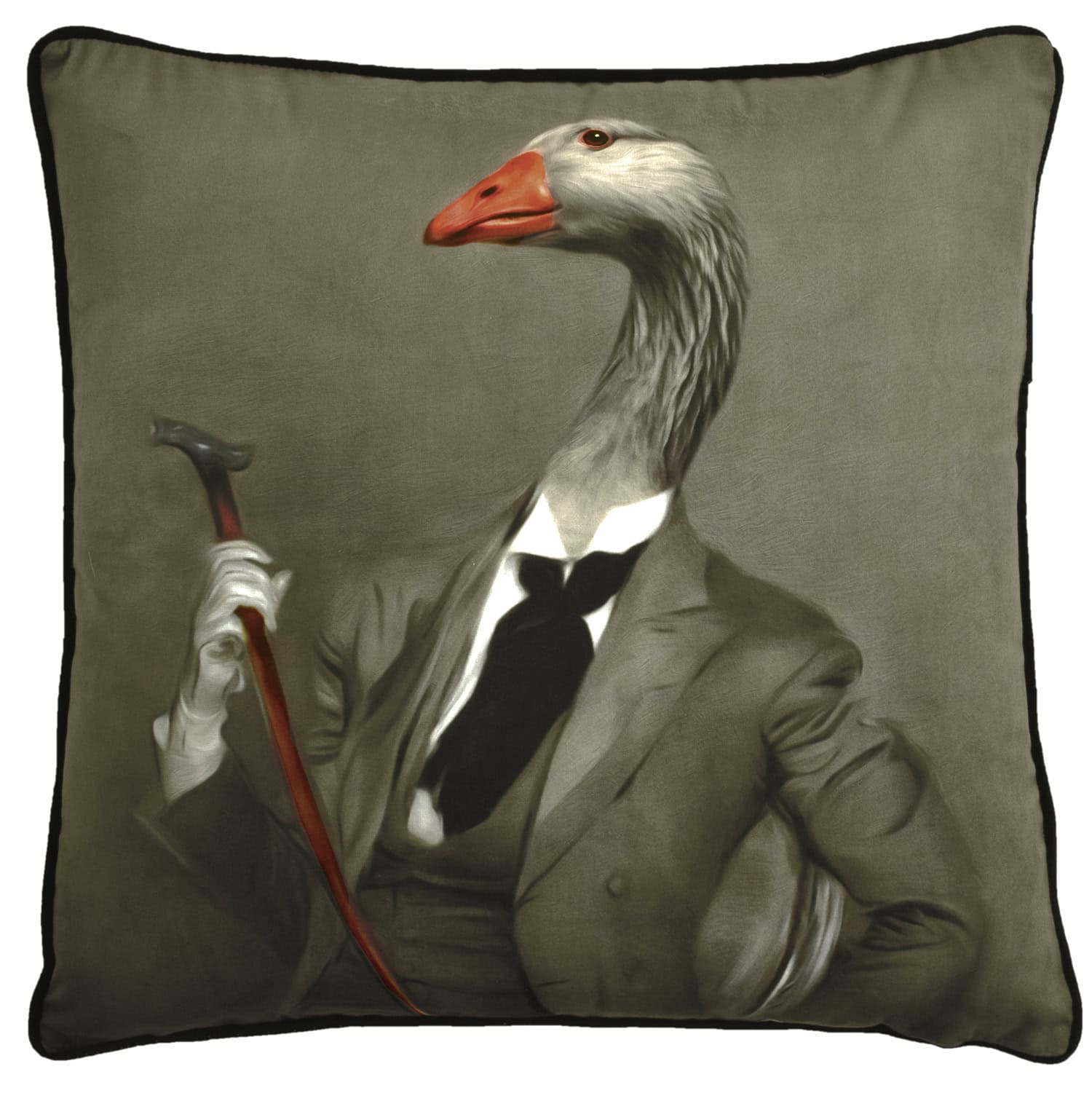 Gus Goose Portrait Cushion