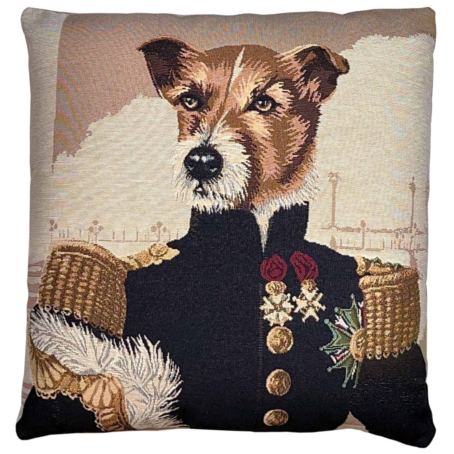 Portrait Jacques Dog Cushion