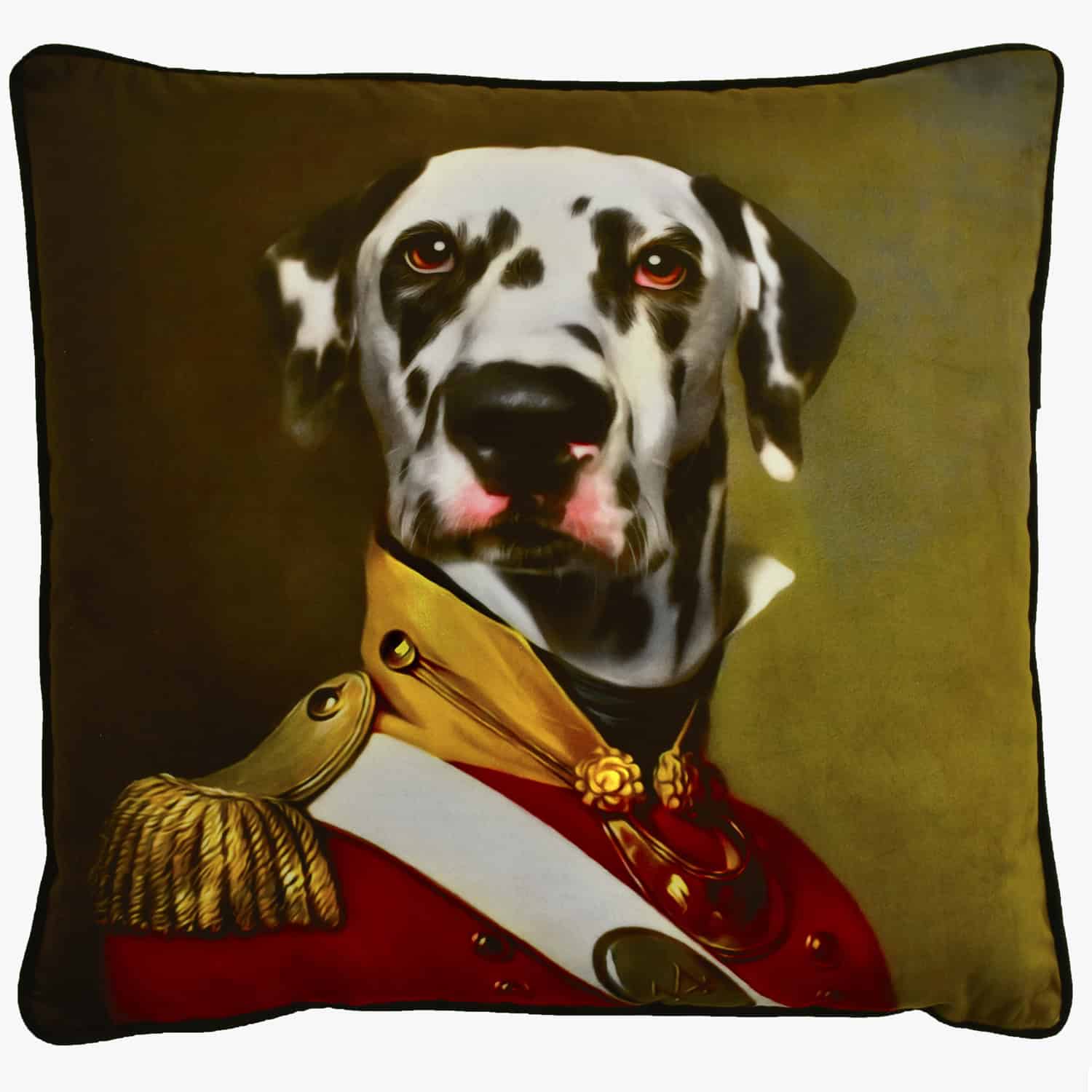 Dale Dog Portrait Cushion