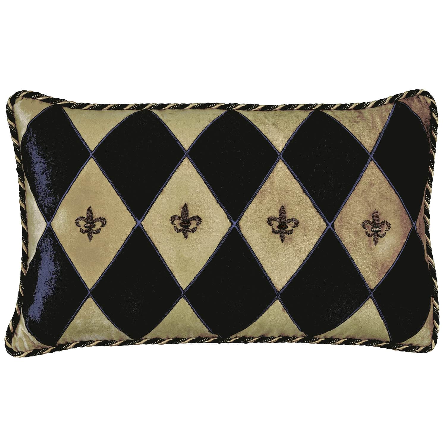 Harlequin Velvet Rectangle Cushion